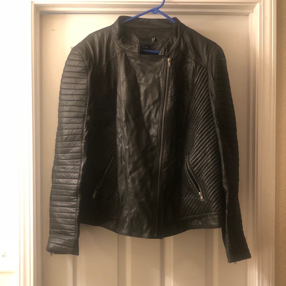 ASOS Leather Moto Jacket
